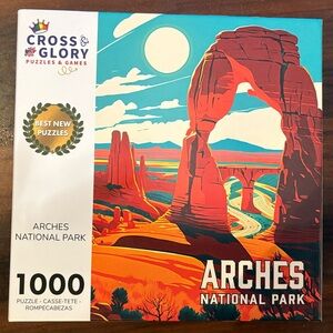 Cross & Glory - Arches National Park - 1000 Piece Jigsaw Puzzle
